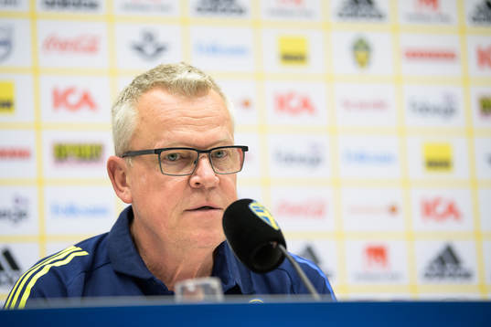 Head coach Janne Andersson of the Swedish national football