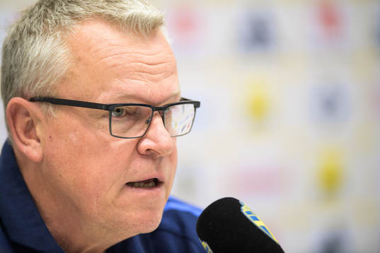 Head coach Janne Andersson of the Swedish national football