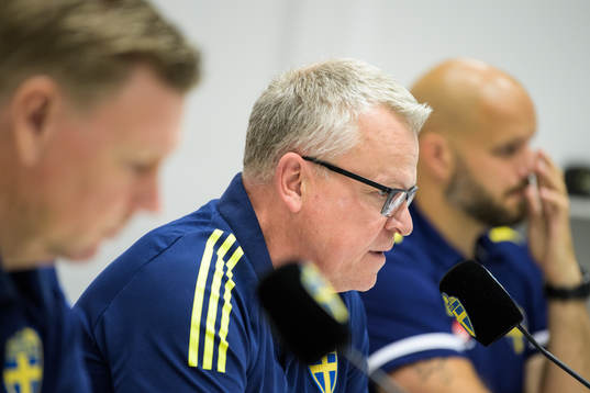 Head coach Janne Andersson of the Swedish national football