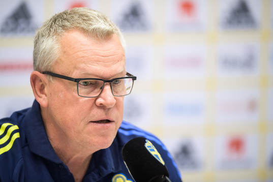 Head coach Janne Andersson of the Swedish national football