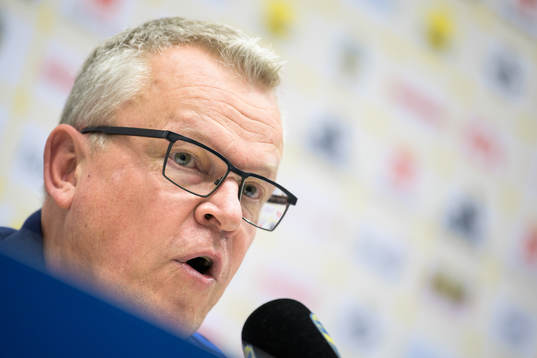 Head coach Janne Andersson of the Swedish national football