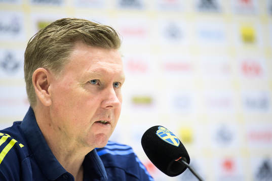 Assistant coach Peter Wettergren of the Swedish national