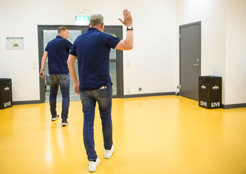 Head coach Janne Andersson of the Swedish national football