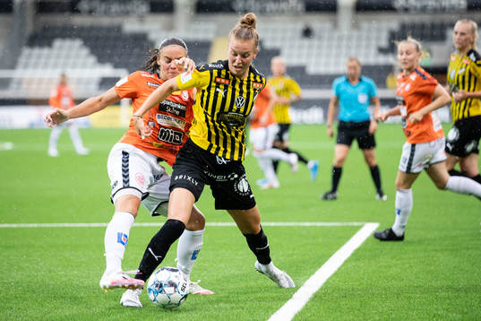 Kristianstads Alice Nilsson och Häckens Dilja Yr Zomers