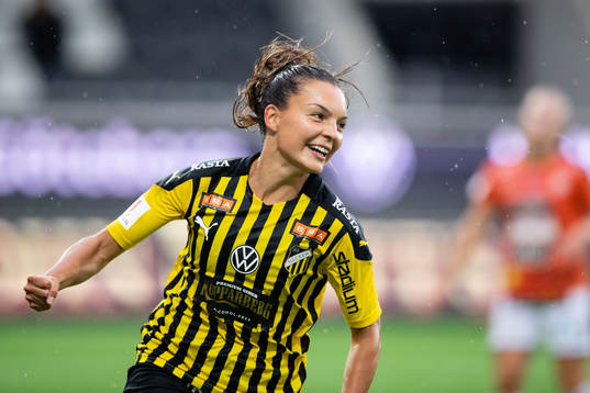 Häckens Johanna Rytting Kaneryd jublar