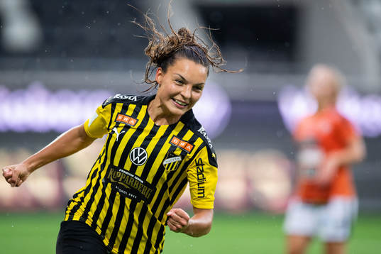 Häckens Johanna Rytting Kaneryd jublar