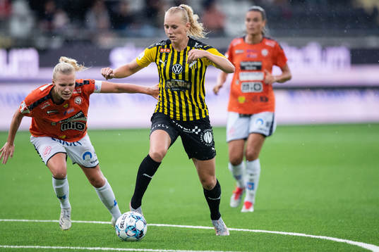 Kristianstads Josefine Rybrink och Häckens Stina