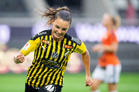 Häckens Johanna Rytting Kaneryd jublar