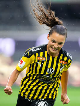 Häckens Johanna Rytting Kaneryd jublar