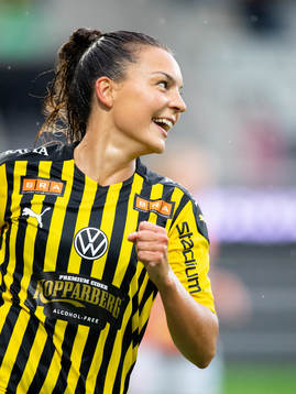 Häckens Johanna Rytting Kaneryd jublar