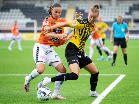 Kristianstads Alice Nilsson och Häckens Dilja Yr Zomers