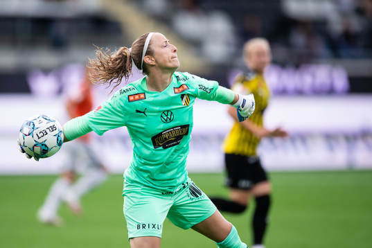 Häckens målvakt Loes Guerts