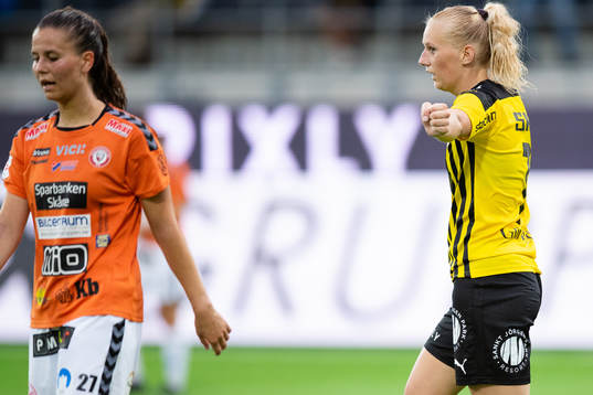 Kristianstads Josefin Harrysson deppar samtidigt som