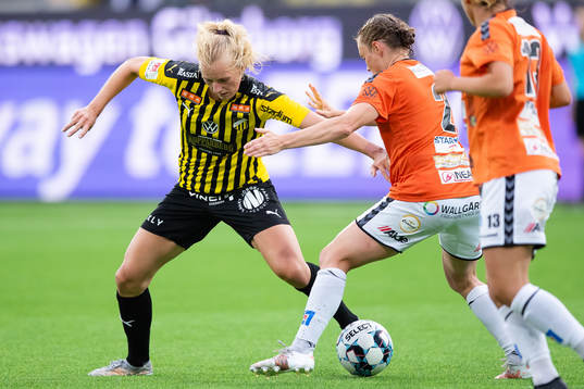 Häckens Stina Blackstenius och Kristianstads Sif