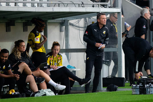 Häckens tränare Mats Gren