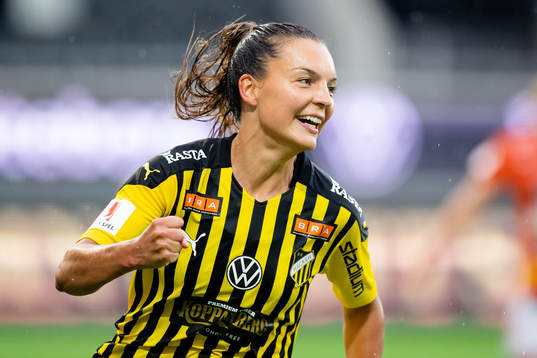 Häckens Johanna Rytting Kaneryd jublar