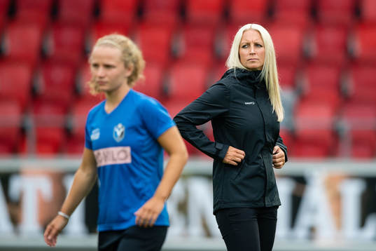 Växjös tränare Maria Nilsson