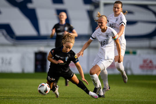 Växjös Signe Holt Andersen och Eskilstunas Matilda Plan