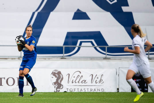 Växjös målvakt Katlynn Fraine