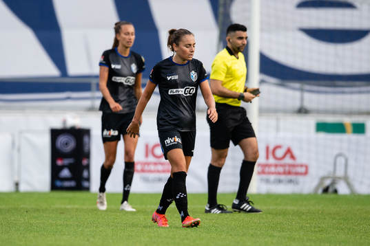 Växjös Andrea Mist Palsdottir  deppar