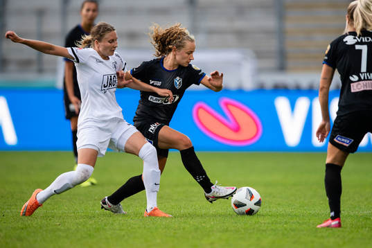 Eskilstunas Fanny Andersson och Växjös Signe Holt Andersen