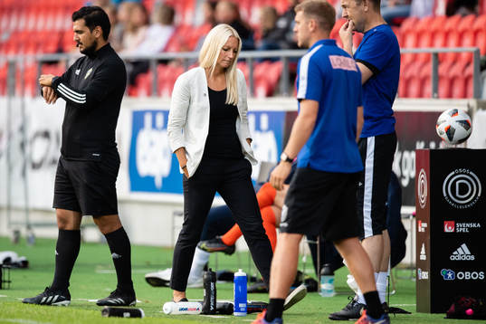 Växjös tränare Maria Nilsson