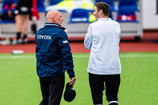 Thomas Dahle, head coach of Avaldsnes, and Øyvind