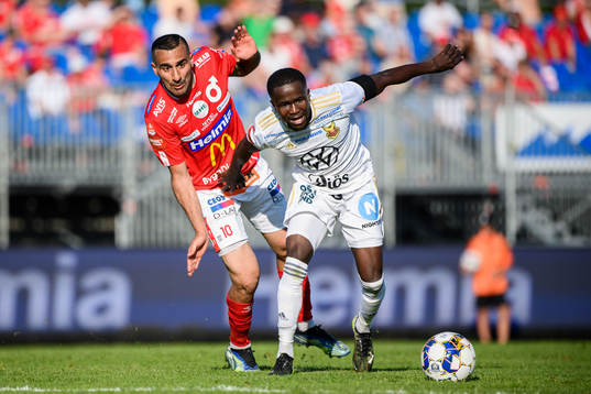Degerfors Sargon Abraham och Östersunds Frank Arhin