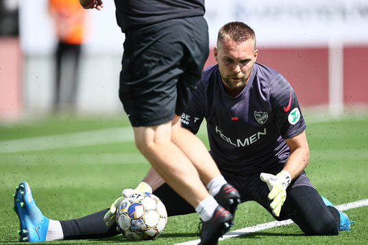 IFK Norrköpings målvakt Oscar Jansson
