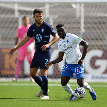 Malmö FFs Erdal Rakip och IFK Norrköpings Maic Sema