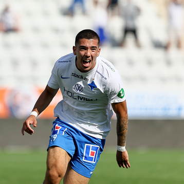 IFK Norrköpings Lucas Lima jublar