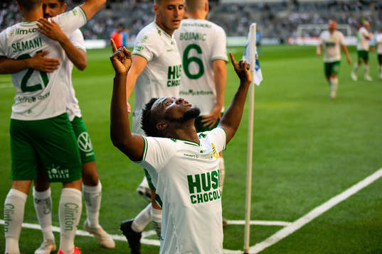 Hammarbys David Accam jublar