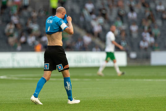 Halmstads Andreas Johansson deppar