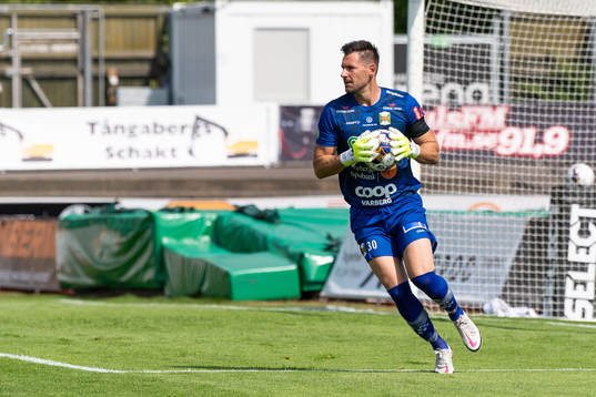 Varbergs målvakt Stojan Lukic