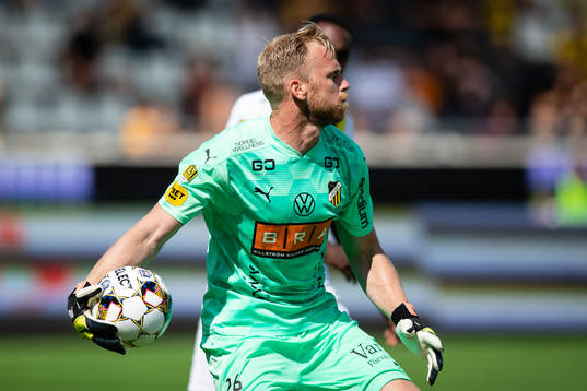 Häckens målvakt Peter Abrahamsson
