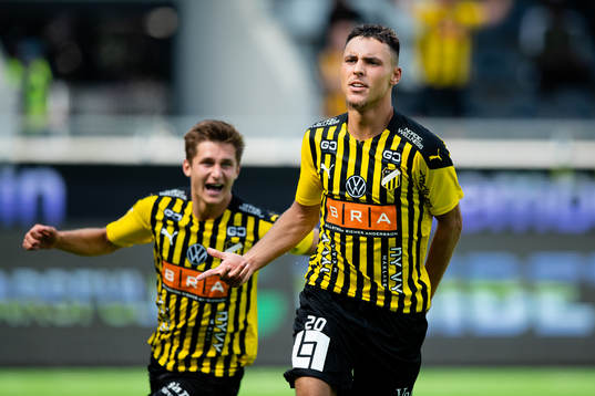 Bläddra bland fler bilder av Fotboll, Allsvenskan, Häcken - AIK