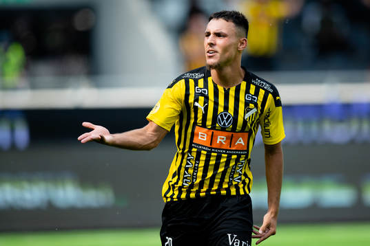 Häckens Ali Youssef jublar