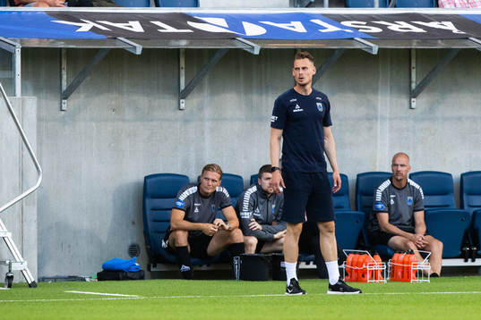 Sirius tränare Daniel Bäckström