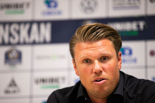 Mjällbys tränare Christian Järdler