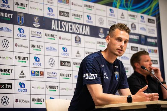 Sirius tränare Daniel Bäckström