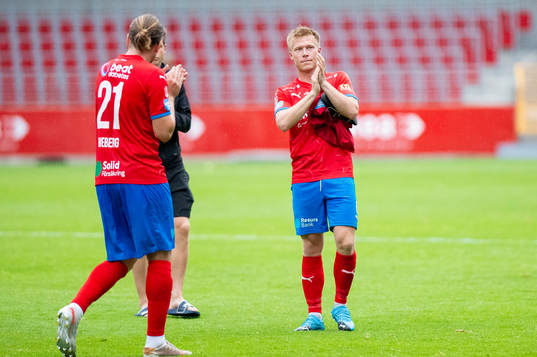 Helsingborgs Andreas Landgren jublar