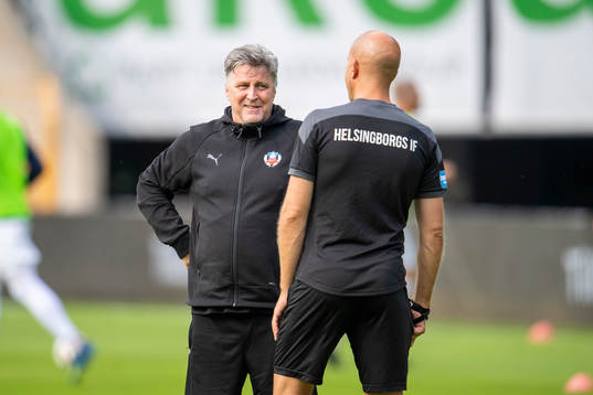 Helsingborgs materialförvaltare Lino Boriero och