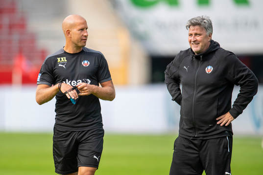 Helsingborgs materialförvaltare Lino Boriero och