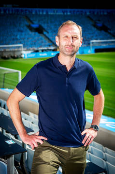 Malmö FFs Andreas Georgson, sportchef