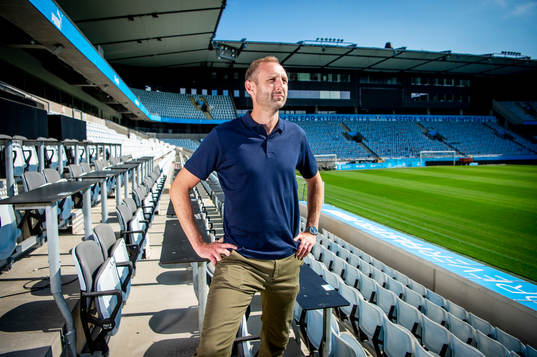 Malmö FFs Andreas Georgson, sportchef