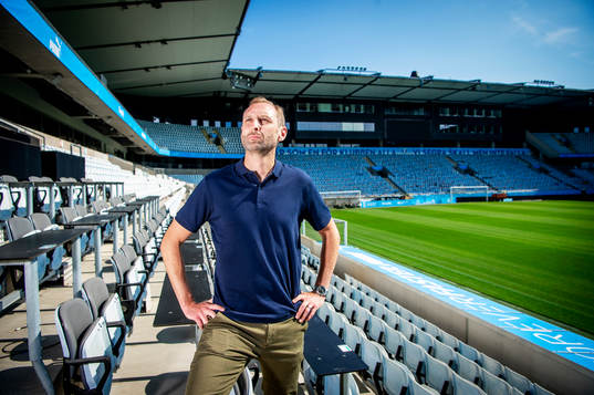 Malmö FFs Andreas Georgson, sportchef