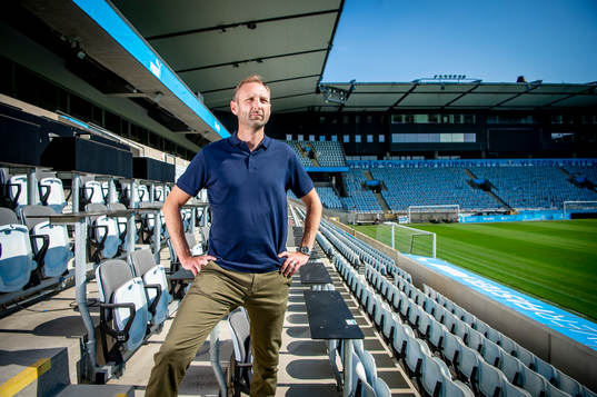 Malmö FFs Andreas Georgson, sportchef