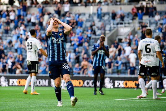 Djurgårdens Aslak Witry deppar