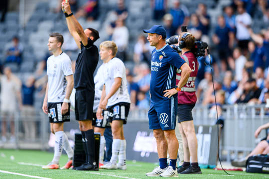 Djurgårdens tränare Kim Bergstrand