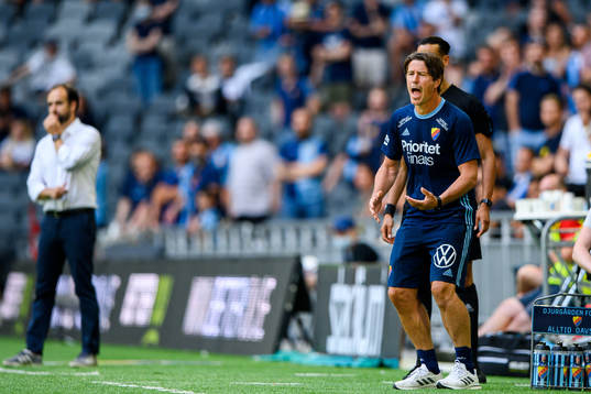 Djurgårdens tränare Thomas Lagerlöf